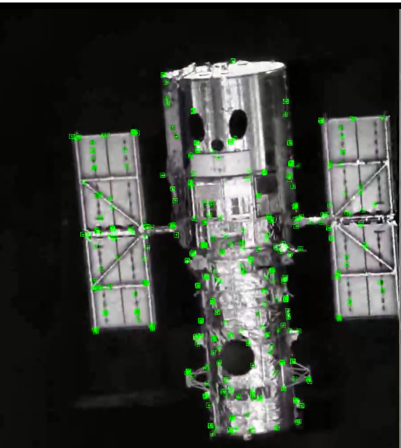 AstroSLAM: Robust Visual Localization in Orbit